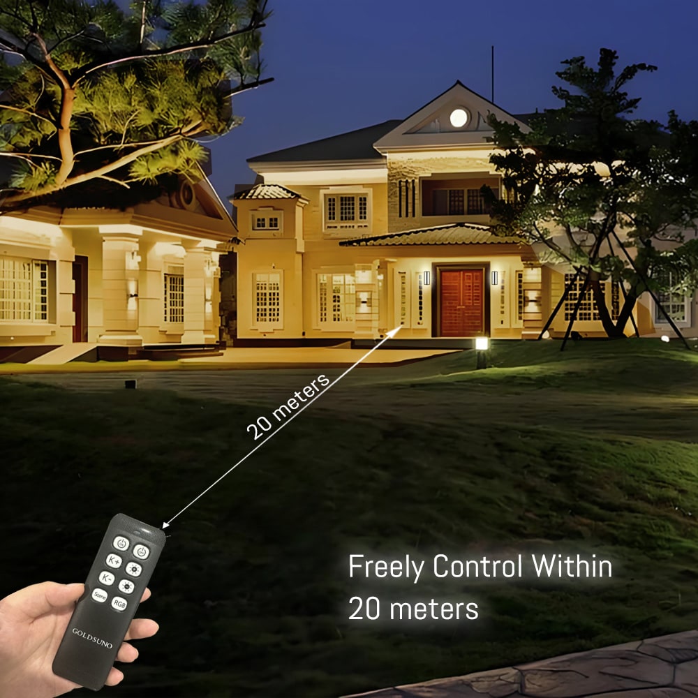 freely control with 20 meters