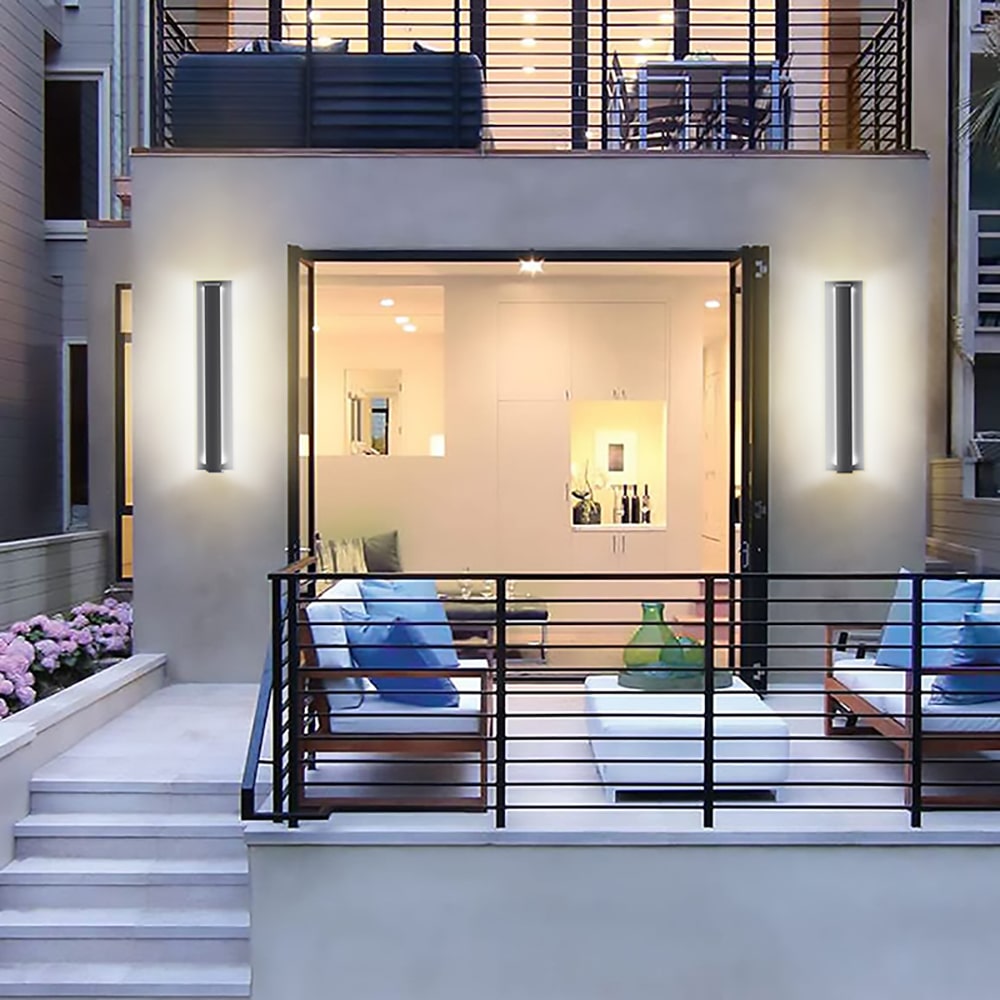 application of 24 inch linear wall light