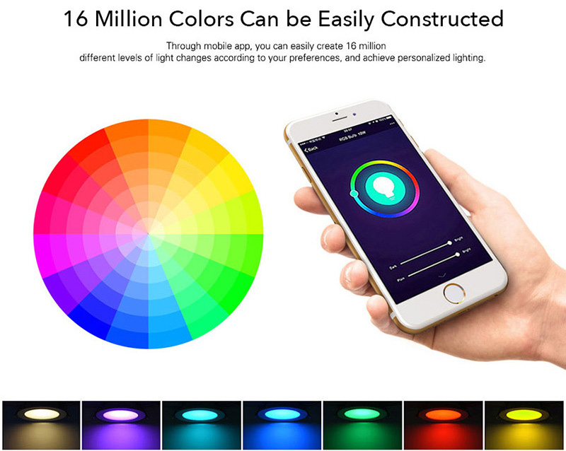 16 million colors for option